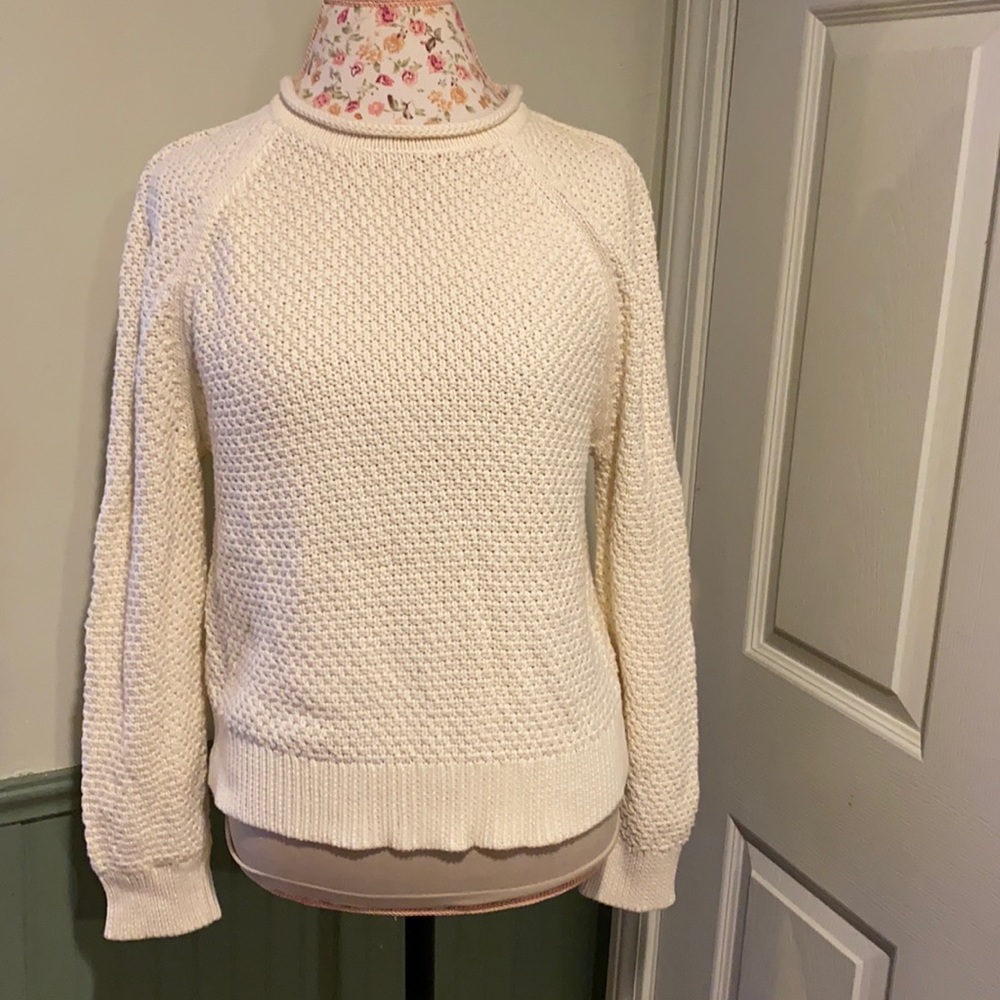 Creme knit sweater